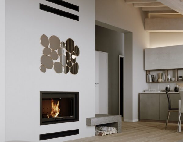 spisinsats kamin vedspis defro megavarme