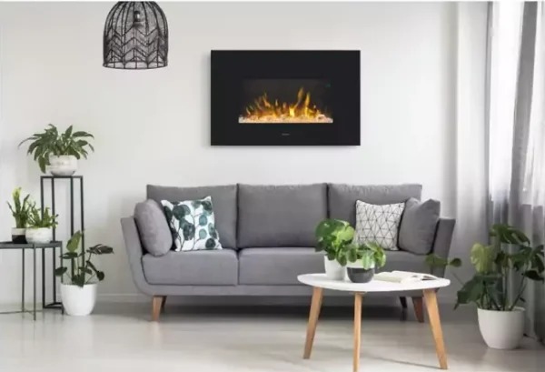 elkamin toluca delux dimplex - vægmonteret kamin