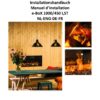 installations manual elektrisk vedkamin med ängfunktion