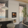 En modern kamininsats ska inte bara ge värme, den ska också höja hemmet med elegans och stilren design. Prostyle-serien från Dik Geurts uppfyller allt detta med bravur. Med sitt unika kant-till-kant-glas utmärker sig denna serie som en högklassig front kamininsats som trollbinder både estetiskt och funktionellt.