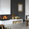 inbyggd kamin